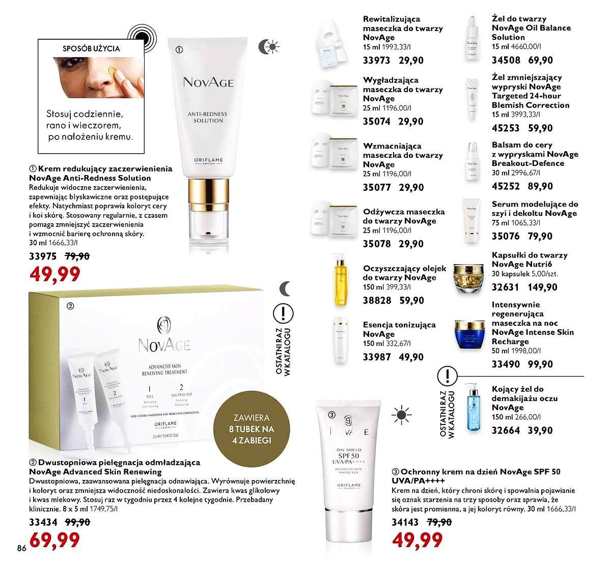 Gazetka promocyjna Oriflame do 02/11/2020 str.86