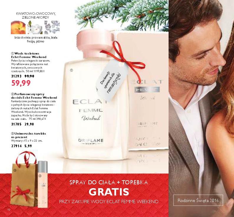 Gazetka promocyjna Oriflame do 19/12/2016 str.10