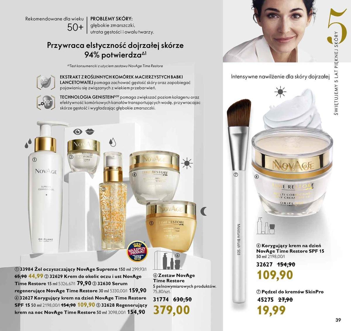 Gazetka promocyjna Oriflame do 27/09/2021 str.39