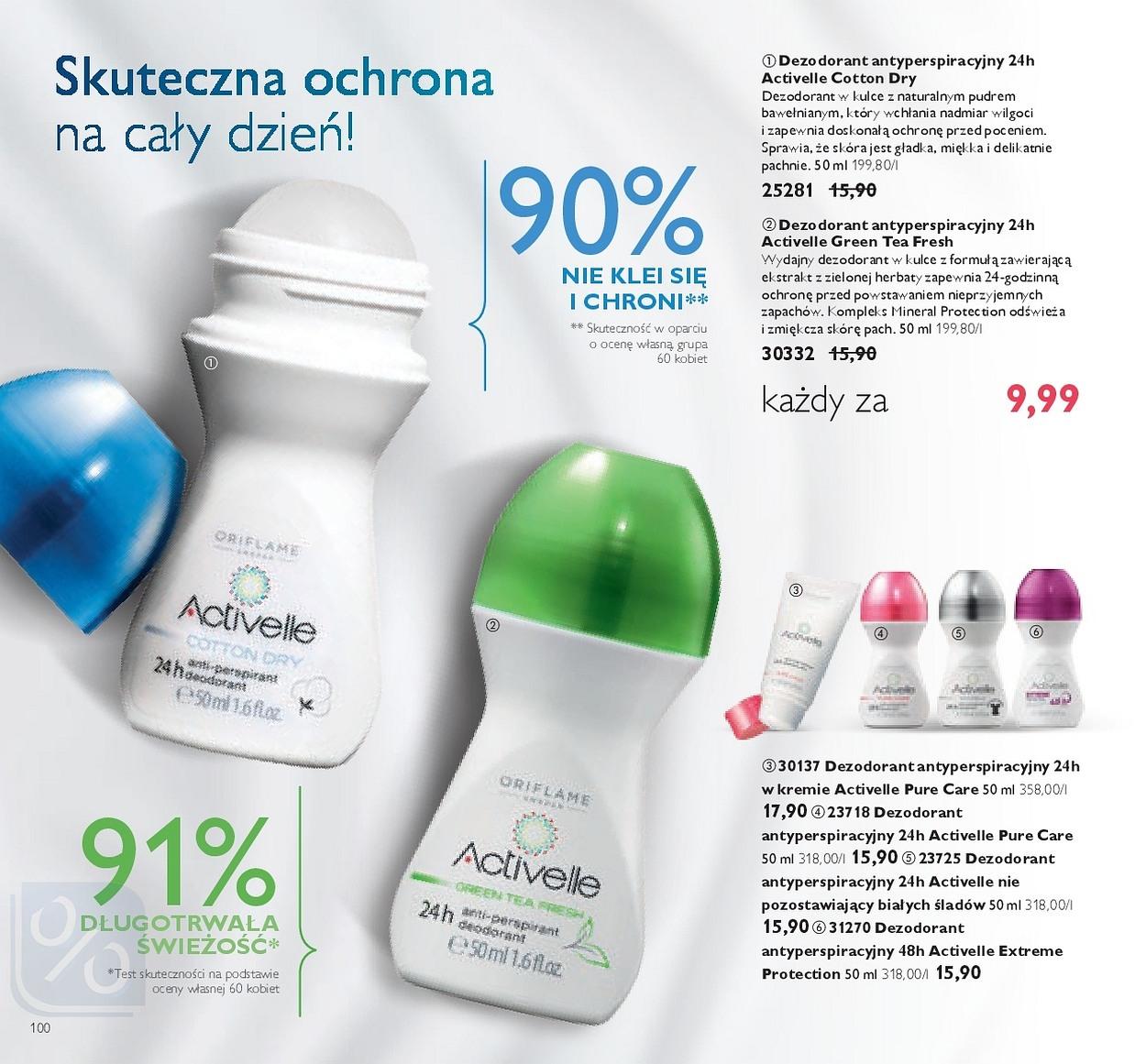 Gazetka promocyjna Oriflame do 19/03/2018 str.100