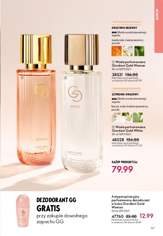 Gazetka promocyjna Oriflame do 20/01/2026 str.57