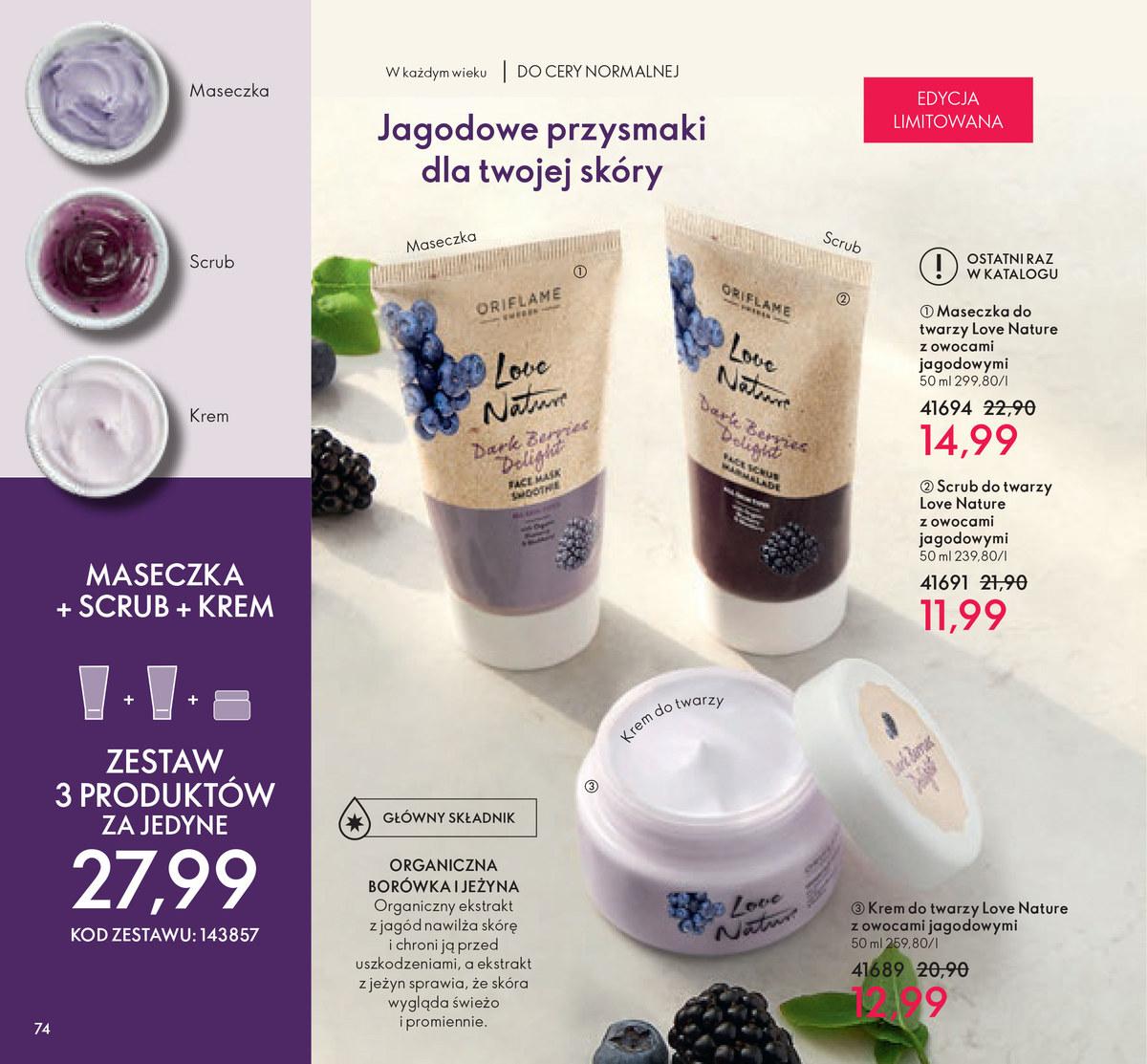 Gazetka promocyjna Oriflame do 09/08/2022 str.72