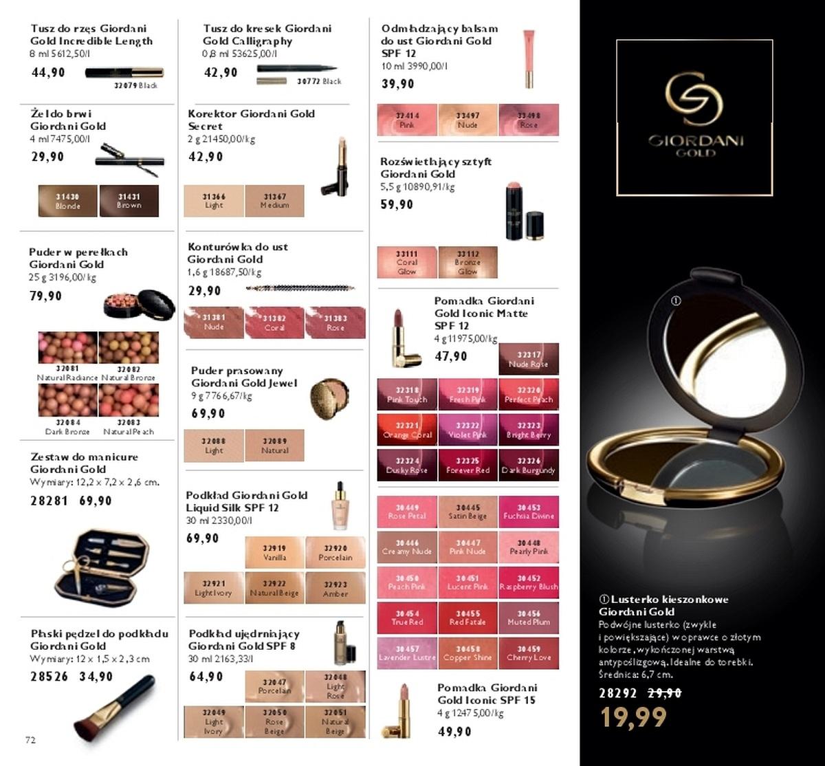 Gazetka promocyjna Oriflame do 04/09/2017 str.74