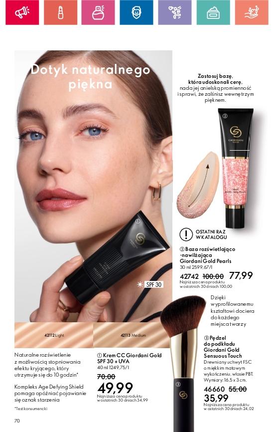 Gazetka promocyjna Oriflame do 28/12/2024 str.70