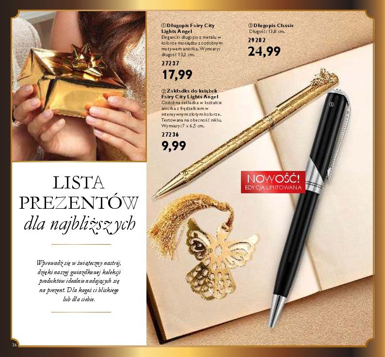 Gazetka promocyjna Oriflame do 28/11/2016 str.36