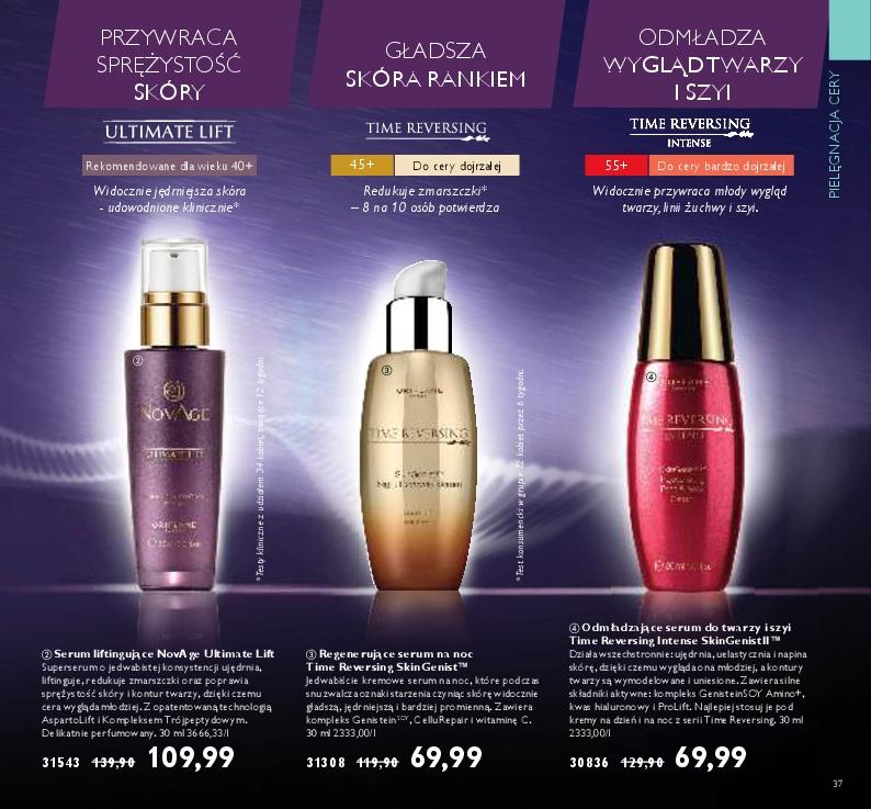 Gazetka promocyjna Oriflame do 07/11/2016 str.37