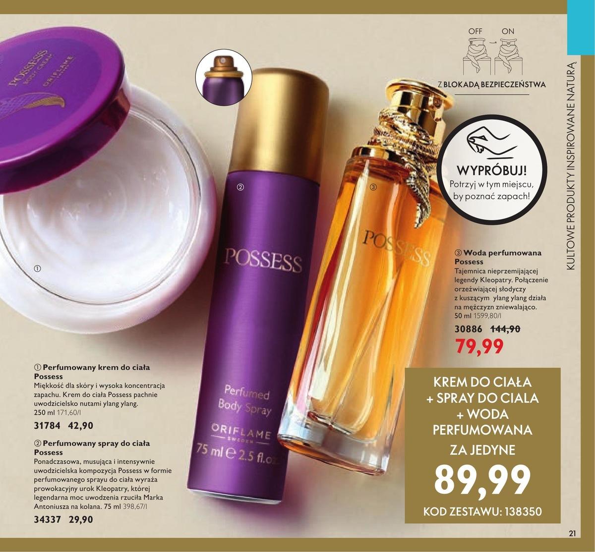 Gazetka promocyjna Oriflame do 22/03/2021 str.21