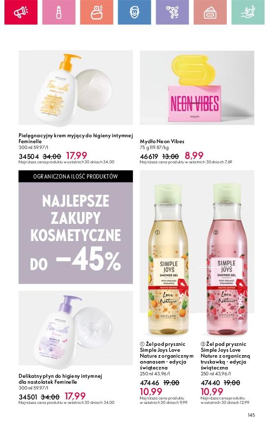 Gazetka promocyjna Oriflame do 24/05/2025 str.145
