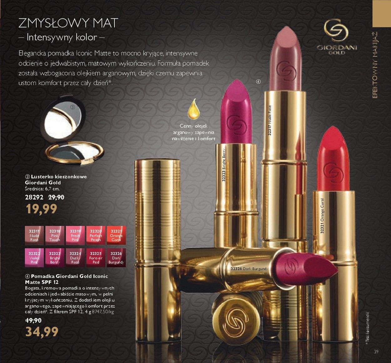 Gazetka promocyjna Oriflame do 16/10/2017 str.39