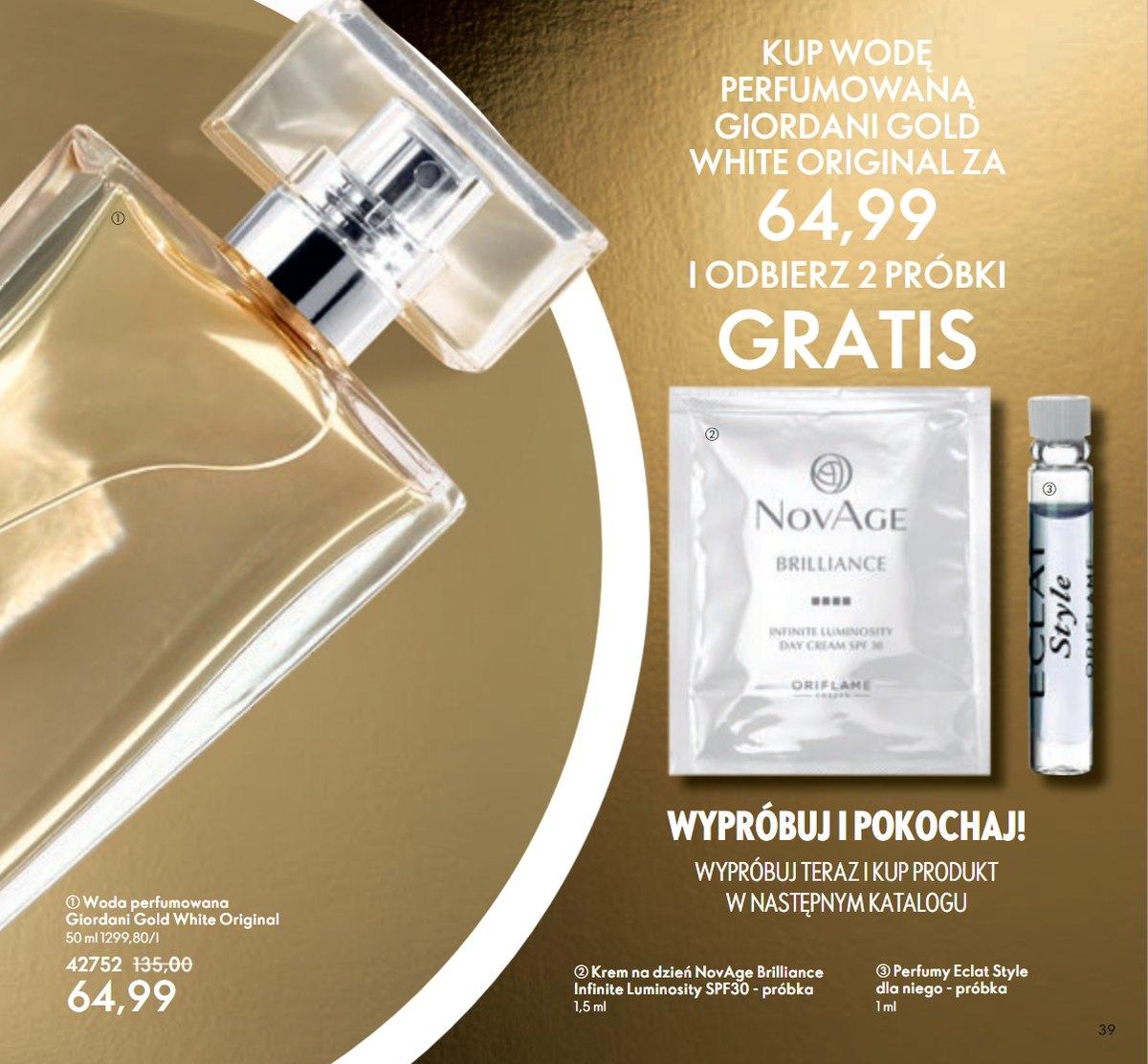 Gazetka promocyjna Oriflame do 11/10/2022 str.39