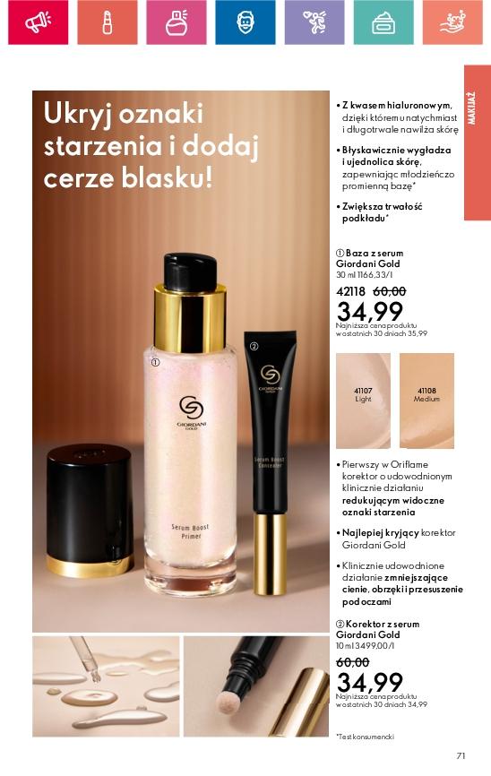 Gazetka promocyjna Oriflame do 30/11/2024 str.71