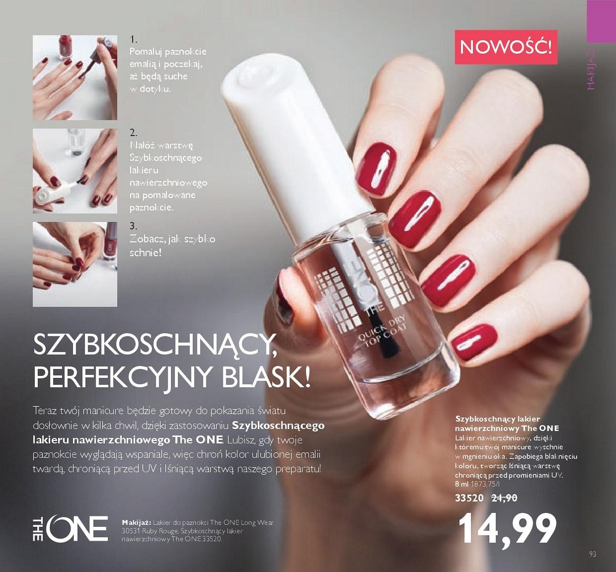 Gazetka promocyjna Oriflame do 06/11/2017 str.93