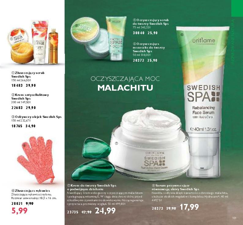 Gazetka promocyjna Oriflame do 17/10/2016 str.101