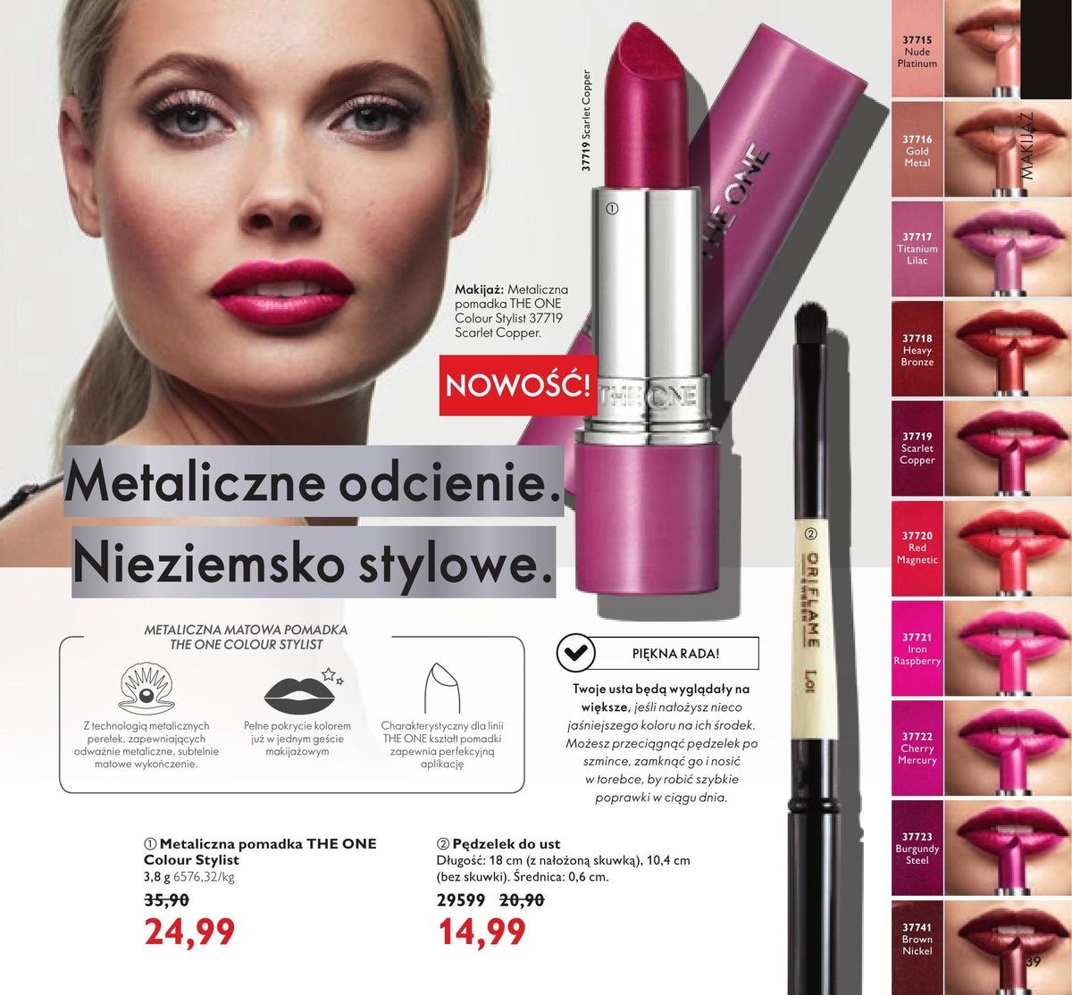 Gazetka promocyjna Oriflame do 12/04/2021 str.39