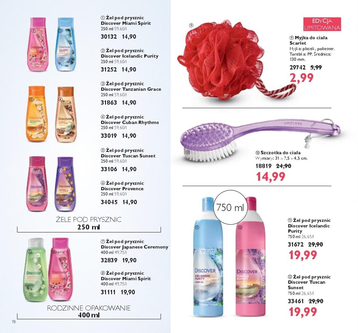 Gazetka promocyjna Oriflame do 05/02/2018 str.78