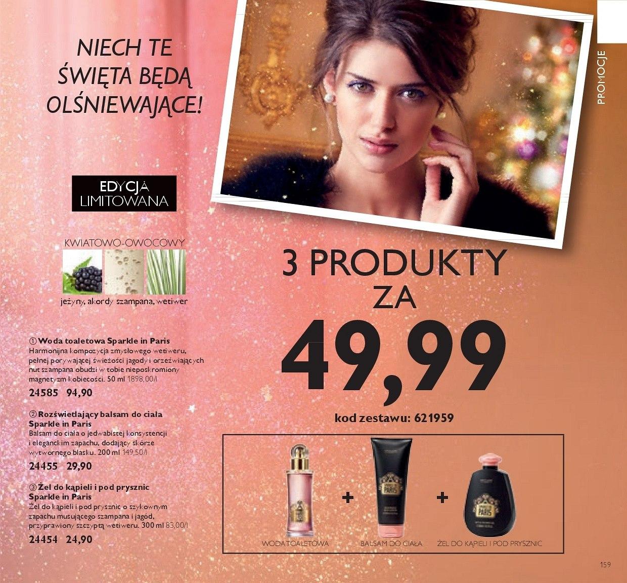 Gazetka promocyjna Oriflame do 18/12/2017 str.159