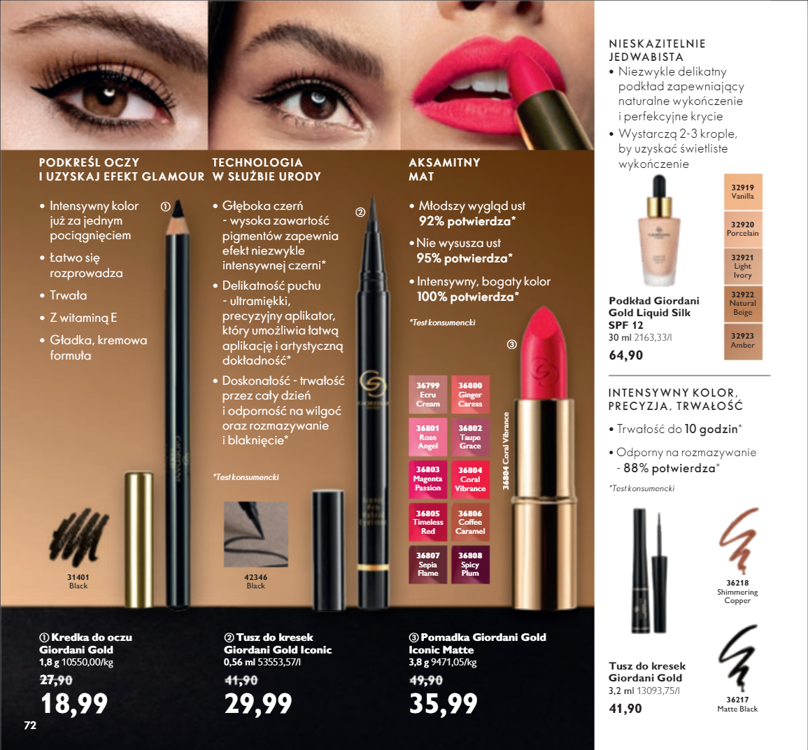 Gazetka promocyjna Oriflame do 29/11/2021 str.72