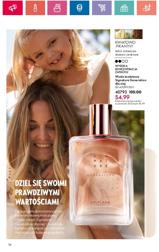 Gazetka promocyjna Oriflame do 09/09/2024 str.56