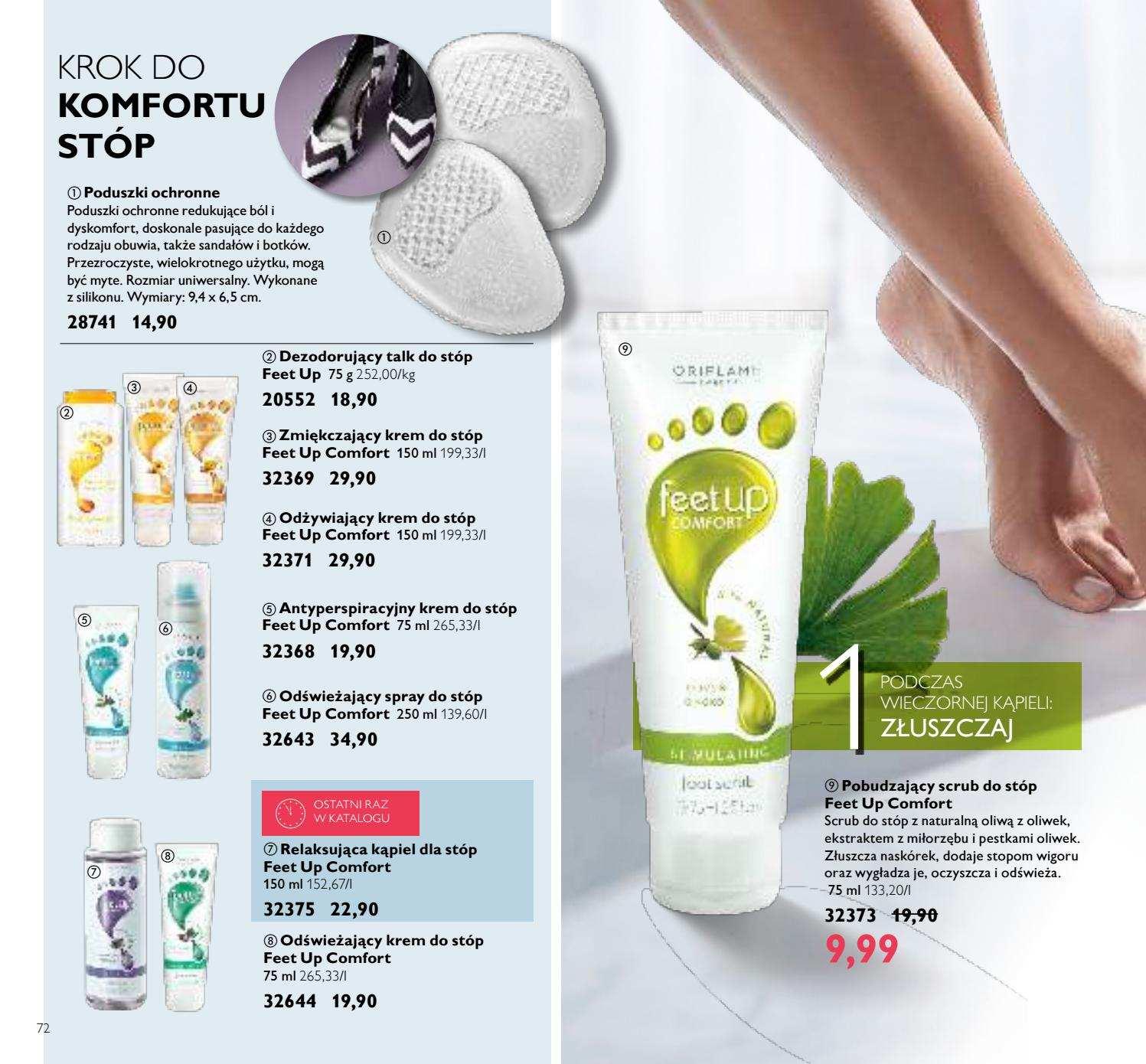 Gazetka promocyjna Oriflame do 05/09/2016 str.72