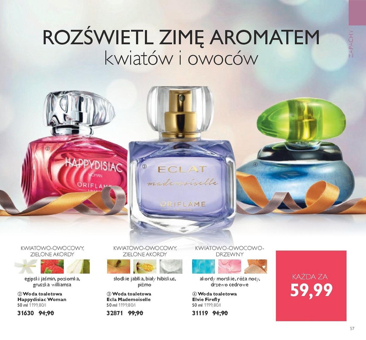 Gazetka promocyjna Oriflame do 27/11/2017 str.57