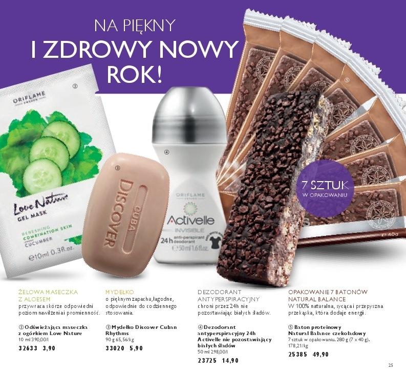 Gazetka promocyjna Oriflame do 16/01/2017 str.25