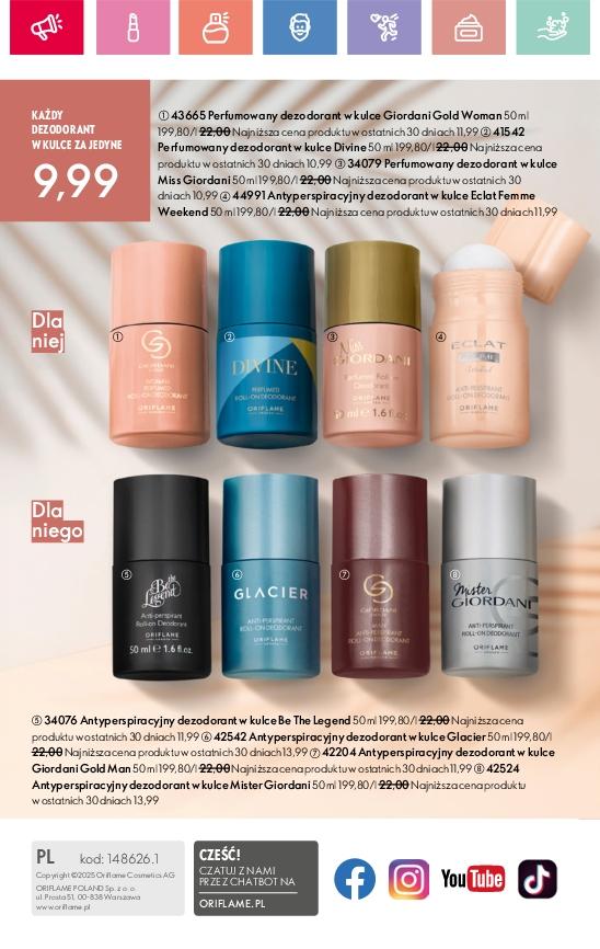 Gazetka promocyjna Oriflame do 26/07/2025 str.164