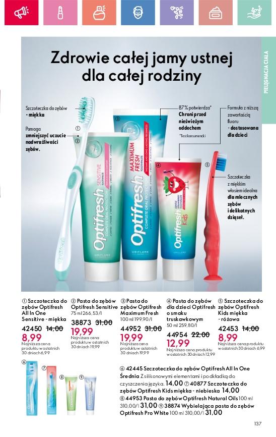 Gazetka promocyjna Oriflame do 22/03/2025 str.137