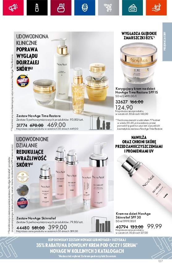 Gazetka promocyjna Oriflame do 10/10/2023 str.127