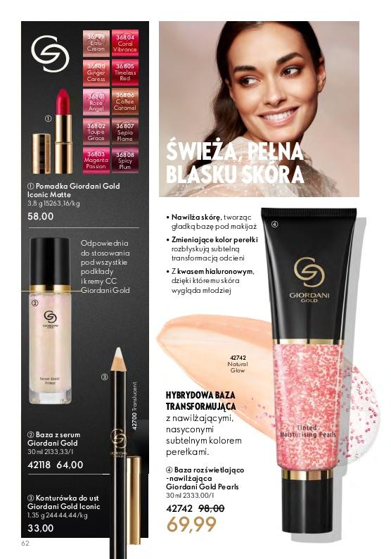 Gazetka promocyjna Oriflame do 02/05/2023 str.62