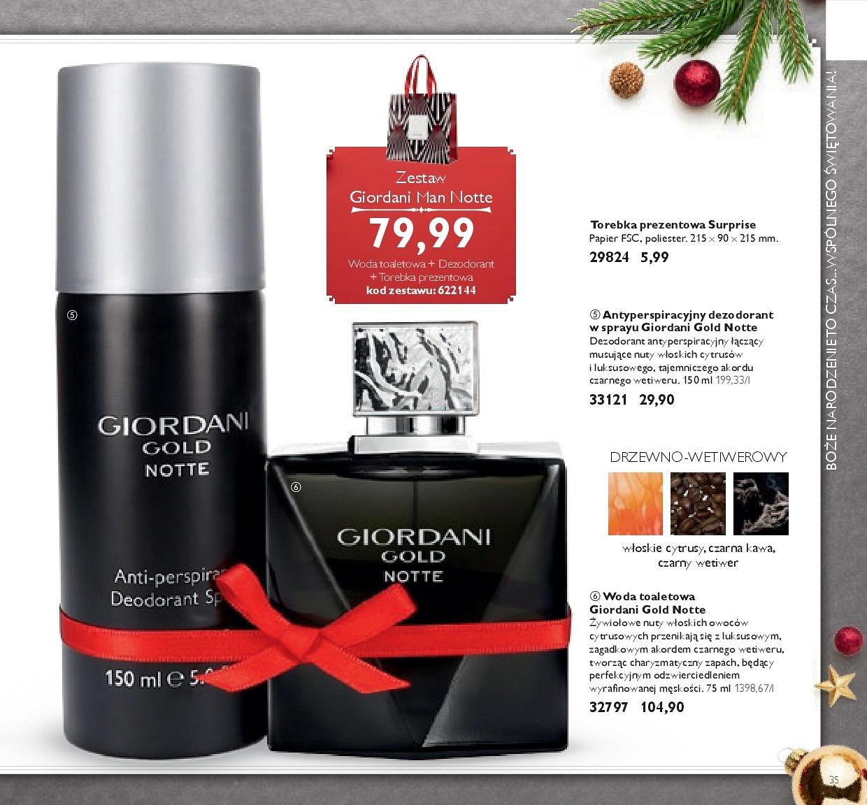 Gazetka promocyjna Oriflame do 18/12/2017 str.35