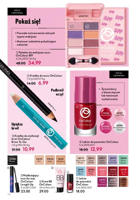 Gazetka promocyjna Oriflame do 02/05/2023 str.76