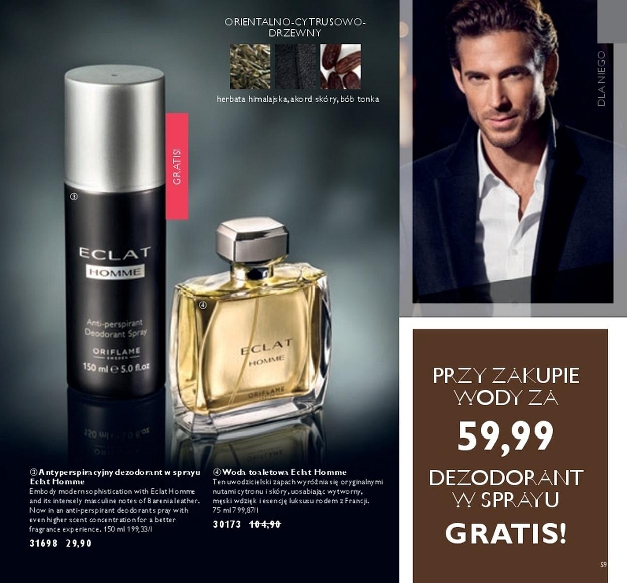 Gazetka promocyjna Oriflame do 25/09/2017 str.59