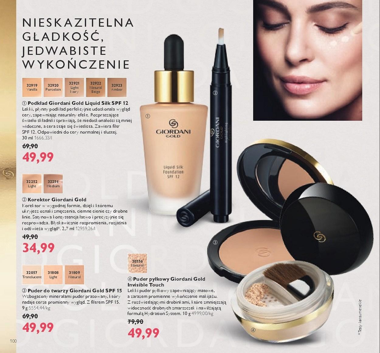 Gazetka promocyjna Oriflame do 06/11/2017 str.100