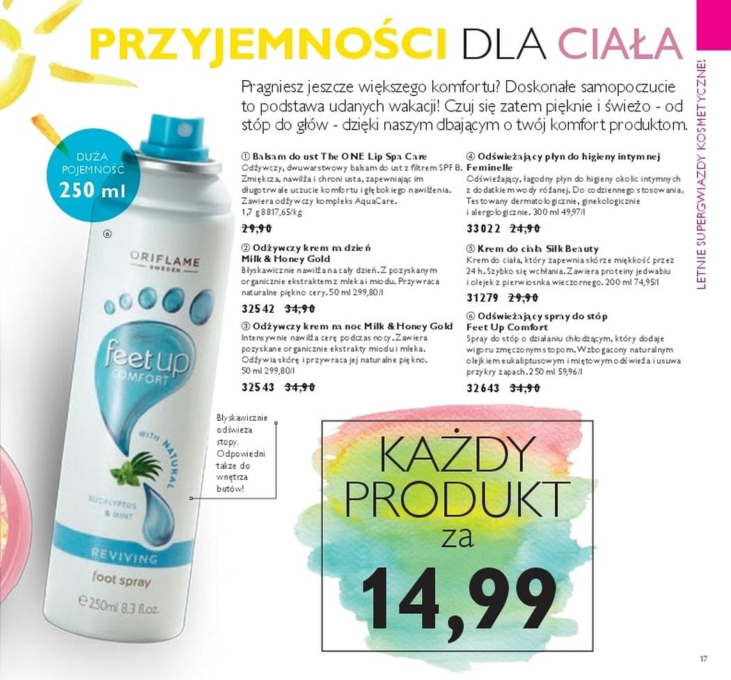 Gazetka promocyjna Oriflame do 24/07/2017 str.17