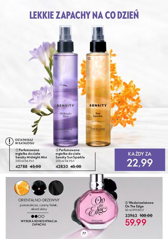 Gazetka promocyjna Oriflame do 27/12/2022 str.77