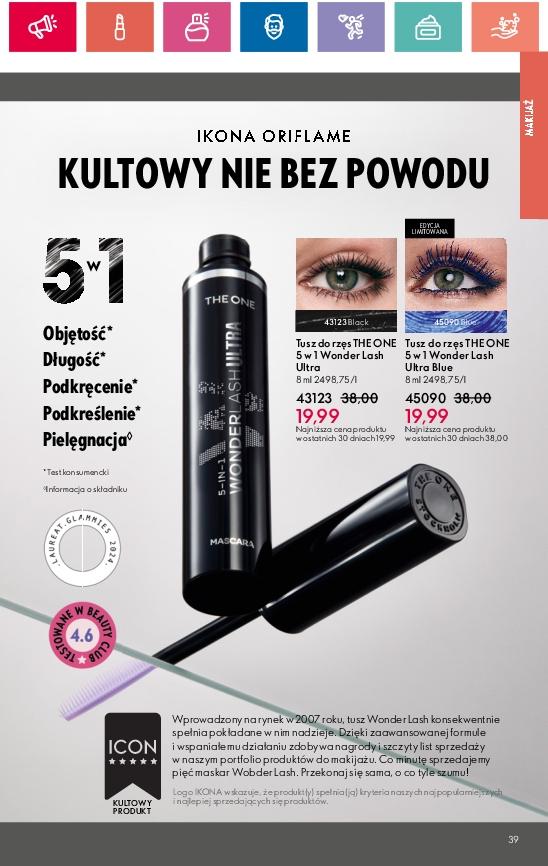 Gazetka promocyjna Oriflame do 19/08/2024 str.39