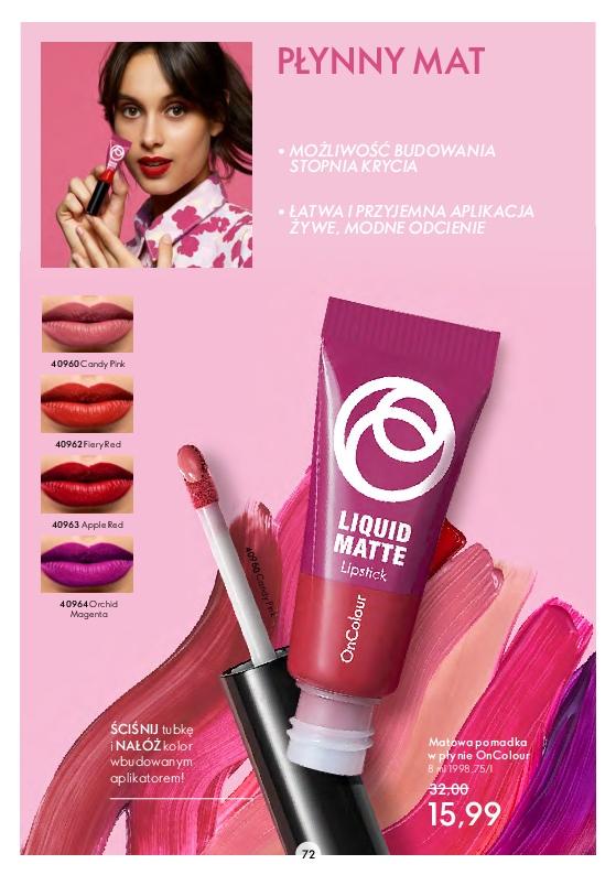 Gazetka promocyjna Oriflame do 07/02/2023 str.72