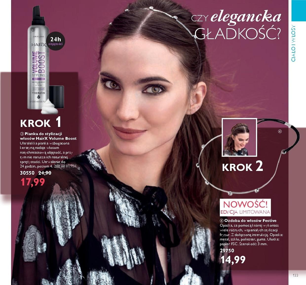 Gazetka promocyjna Oriflame do 18/12/2017 str.133