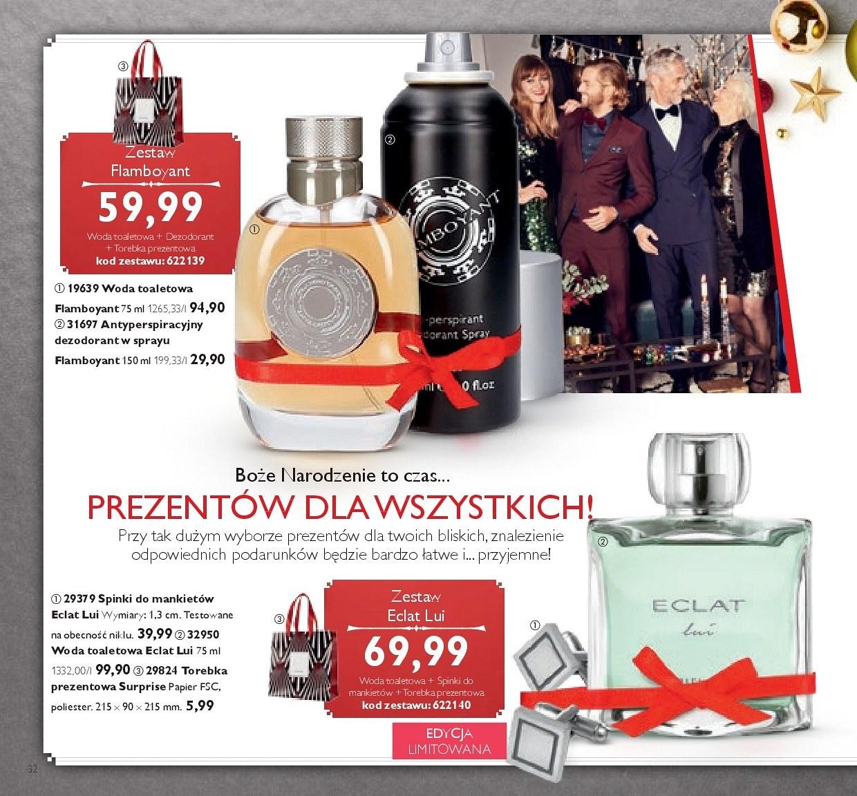 Gazetka promocyjna Oriflame do 18/12/2017 str.32