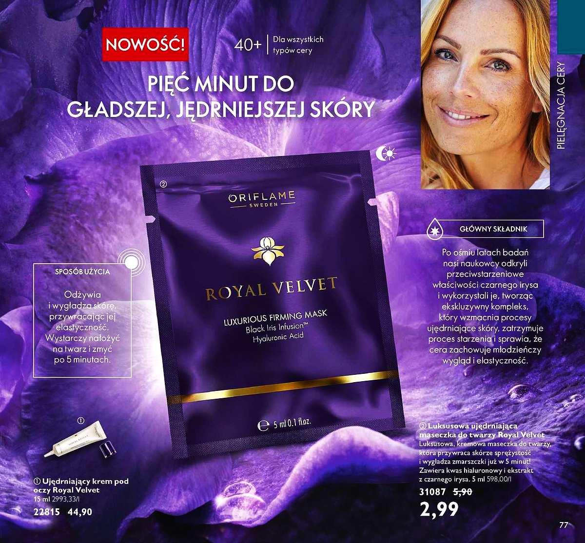 Gazetka promocyjna Oriflame do 02/11/2020 str.77