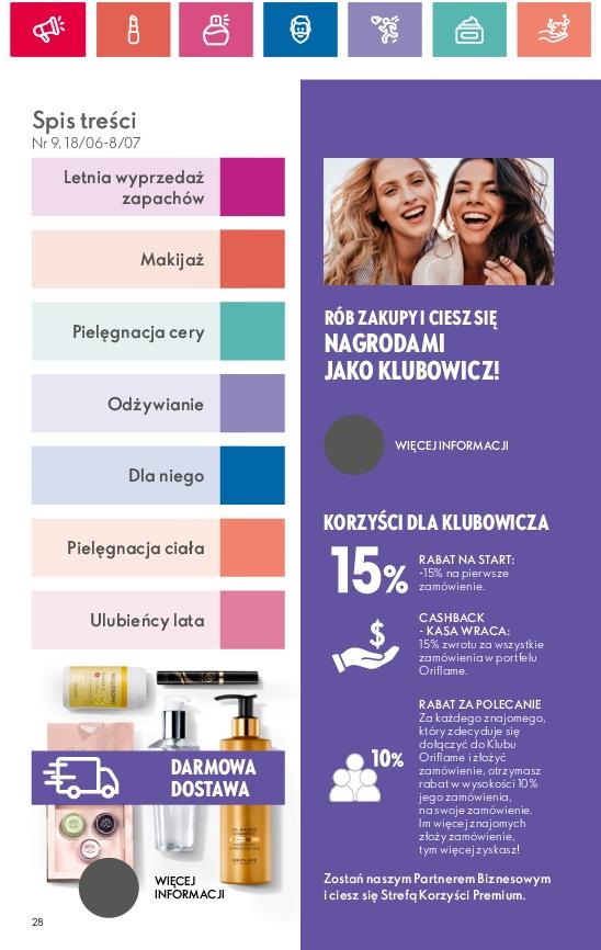 Gazetka promocyjna Oriflame do 08/07/2024 str.28