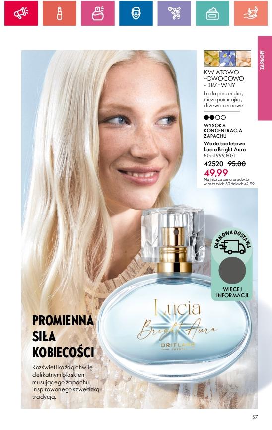 Gazetka promocyjna Oriflame do 09/09/2024 str.57