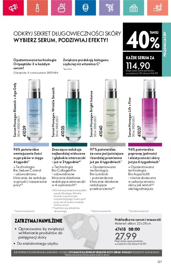 Gazetka promocyjna Oriflame do 28/12/2024 str.127