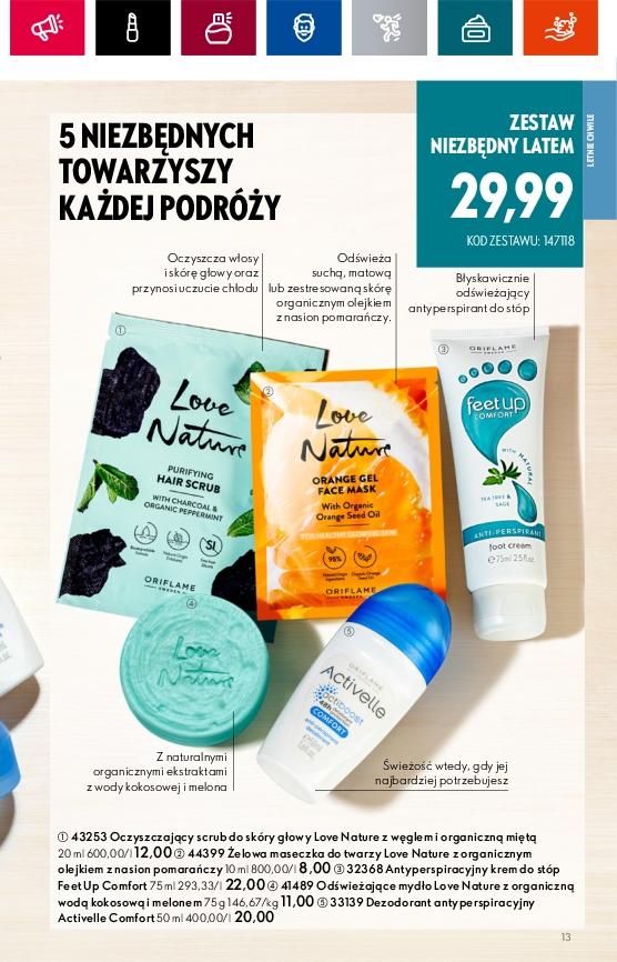 Gazetka promocyjna Oriflame do 25/07/2023 str.13