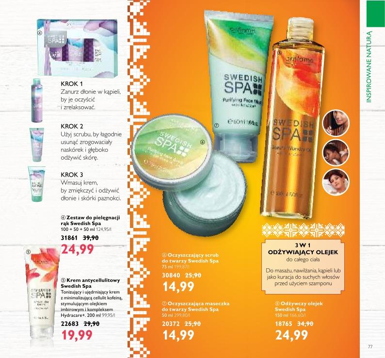 Gazetka promocyjna Oriflame do 26/09/2016 str.77