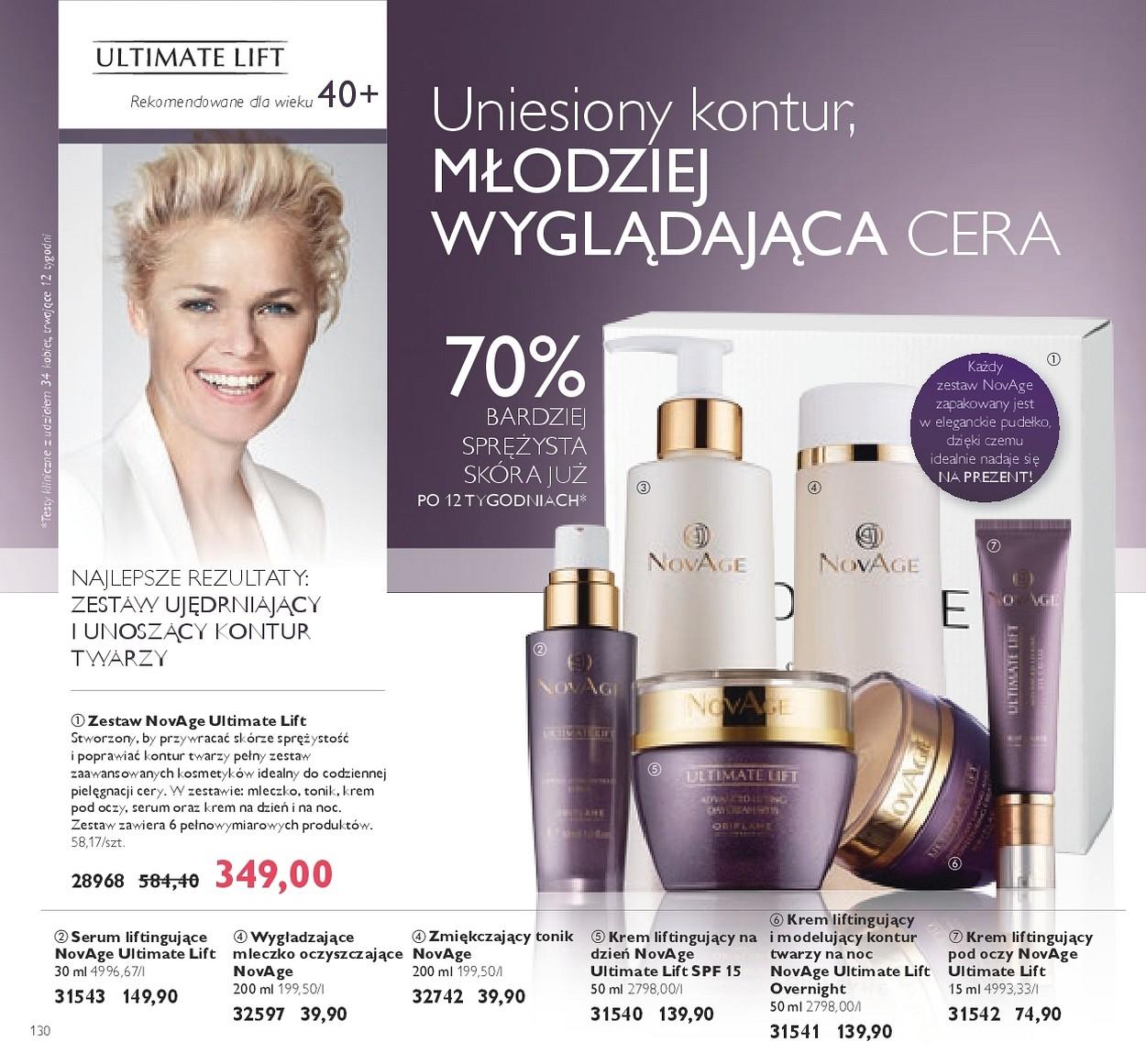 Gazetka promocyjna Oriflame do 16/10/2017 str.130