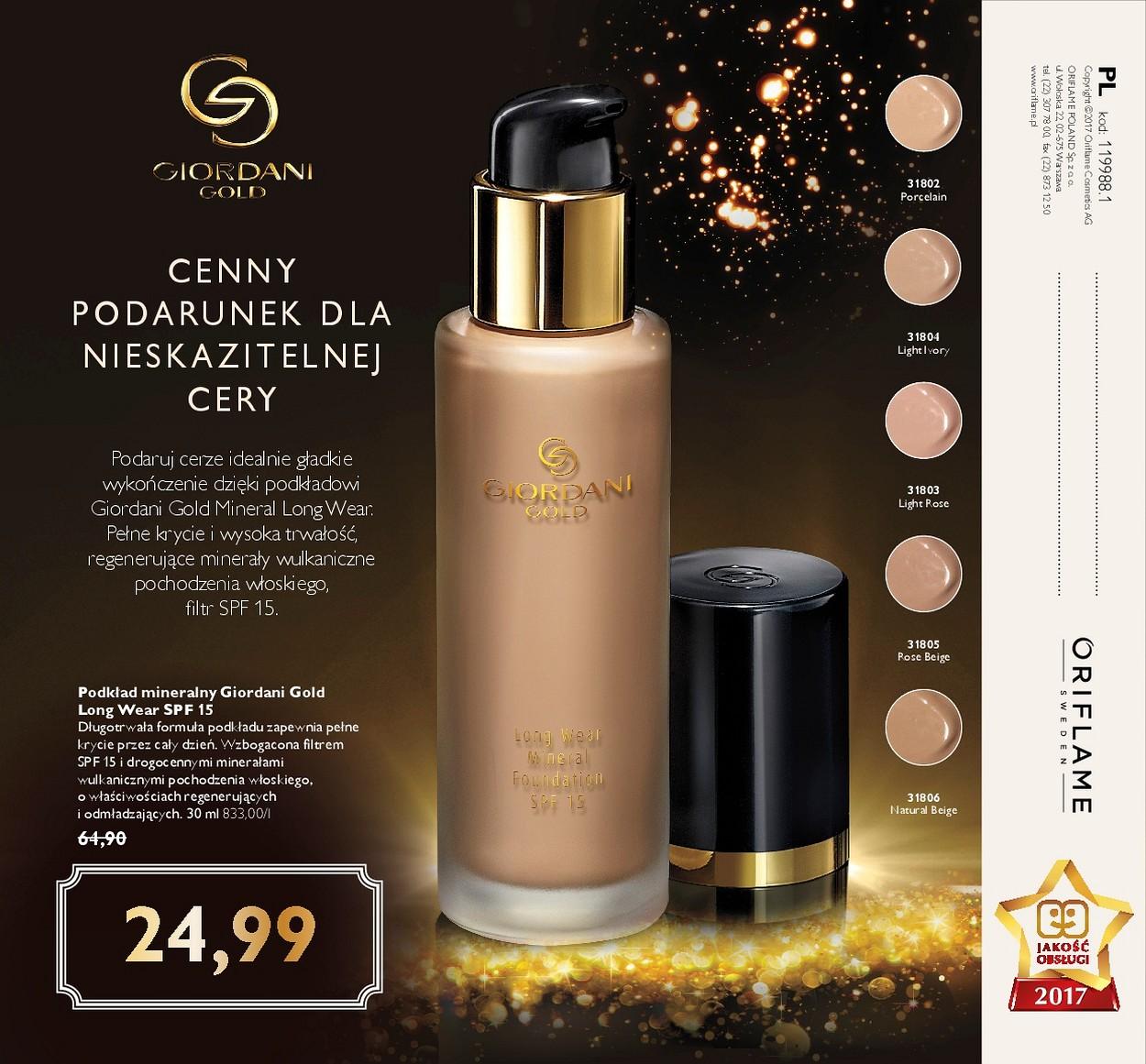 Gazetka promocyjna Oriflame do 27/11/2017 str.160