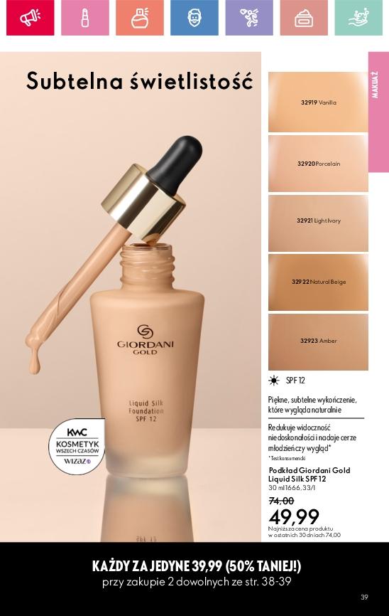 Gazetka promocyjna Oriflame do 26/07/2025 str.39