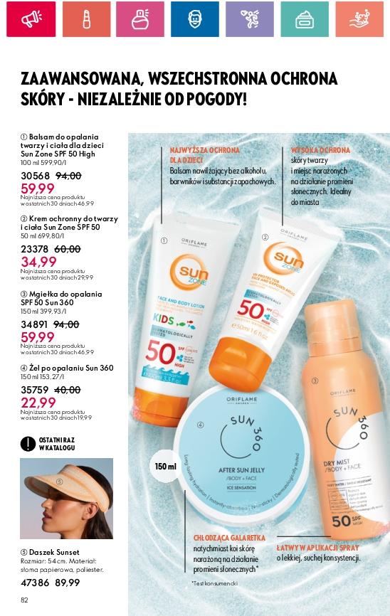 Gazetka promocyjna Oriflame do 09/09/2024 str.82