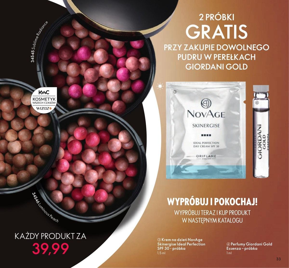 Gazetka promocyjna Oriflame do 14/06/2022 str.33